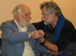 Douglas Harding mit Moritz